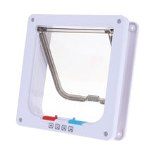 Load image into Gallery viewer, Pet Door 4 Ways Lockable Security Flap Door for Dog Cat Kitten Wall Mount Door Animal Small Pet Cat Dog Gate Door, S, M, L