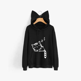 Cute Fashion Outdoor Sports Women Hoodies Sportswear, S, XL