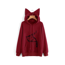 Load image into Gallery viewer, Cute Fashion Outdoor Sports Women Hoodies Sportswear, S, M, L, XL