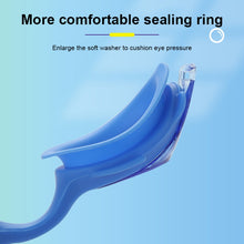 Load image into Gallery viewer, 4 in 1 Cartoon Little Crab Waterproof and Anti-fog Silicone Swimming Goggles + Printed Pattern Swimming Cap + Nose Clip Earplugs + Storage Bag Swimming Equipment Set for Children