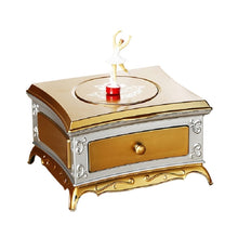 Load image into Gallery viewer, Classic Dressing Table Rotating Girl Music Box With Mirror Drawer Music Box