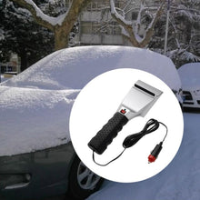 Load image into Gallery viewer, 12V Electric Heated Car Ice Scraper Automobiles Cigarette Lighter Snow Removal Shovel, 12V Electric Heated Shovel