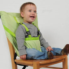 Load image into Gallery viewer, Baby Portable Seat Kids Chair Travel Foldable Washable Infant Dining Seat Cover Safety Belt