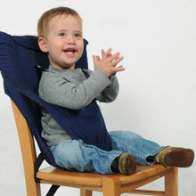 Load image into Gallery viewer, Baby Portable Seat Kids Chair Travel Foldable Washable Infant Dining Seat Cover Safety Belt