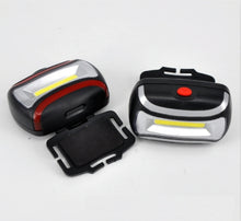 Load image into Gallery viewer, 2 PCS 3W Portable Mini COB LED Headlamp Head Lamp Torch with 3 Lighting Modes