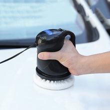 Load image into Gallery viewer, Electric Car Polisher Waxing Polishing Machine Kit Automation Cleaning Car Buffing ABS Car Accessories, Electric Car Polisher(Black), Electric Car Polisher(Orange)