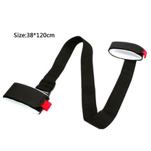 Load image into Gallery viewer, Adjustable Portable Snowboard Nylon Fixed Strap, Longest: 1.2m