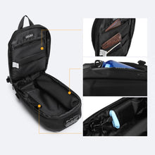 Load image into Gallery viewer, Ozuko 9321 Outdoor Anti-Theft Oxford Cloth Men Chest Bag Waterproof Messenger Bag with External USB Charging Port