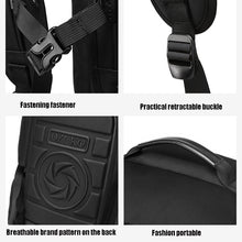 Load image into Gallery viewer, Ozuko 9326 Men Outdoor Multifunctional Anti-theft Backpack Sports Waterproof Travel Shoulders Bag with External USB Charging Port
