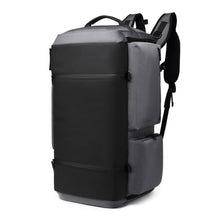Load image into Gallery viewer, Ozuko 9326 Men Outdoor Multifunctional Anti-theft Backpack Sports Waterproof Travel Shoulders Bag with External USB Charging Port