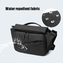 Load image into Gallery viewer, Ozuko 9349 Multifunctional Waterproof Men Messenger Bag with External USB Charging Port