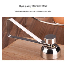 Load image into Gallery viewer, Metal Egg Scissors Egg Topper Cutter Shell Opener Stainless Steel Boiled Raw Egg Creative Kitchen Tools, Egg Topper