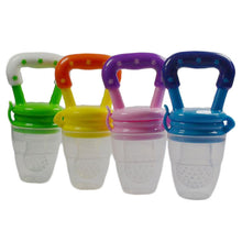 Load image into Gallery viewer, 3 PCS Portable Baby Infant Food Nipple Feeder Silicone Pacifier Silicone Baby Soother, Random Color, Baby Soother, Size:M, Baby Soother, Size:L