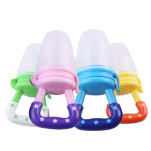 Load image into Gallery viewer, 3 PCS Portable Baby Infant Food Nipple Feeder Silicone Pacifier Silicone Baby Soother, Random Color, Baby Soother, Size:M, Baby Soother, Size:L