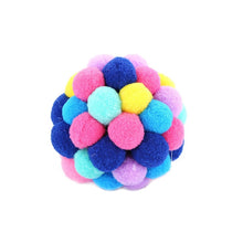 Load image into Gallery viewer, 3 PCS Colorful Handmade Bells Cat Bouncy Ball Pet Toy, L, M, S