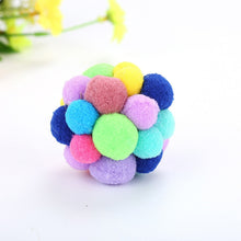Load image into Gallery viewer, 3 PCS Colorful Handmade Bells Cat Bouncy Ball Pet Toy, L, M, S