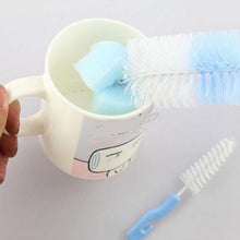 Load image into Gallery viewer, 2 Sets Baby Nipple Milk Bottle Cup 360 Degree Sponge Cleaner Pacifier Brush, Random Color Delivery, Milk Bottle Cup