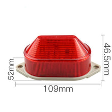 Load image into Gallery viewer, Led Mini Strobe Signal Warning Light Silent Warning Light, DC12V, DC24V, AC220V