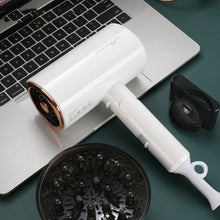 Load image into Gallery viewer, Mingge T1 T Style 1800W High-power Cold Hot Air Wind Fast Drying Folding Hair Dryer, EU Plug, US Plug, UK Plug