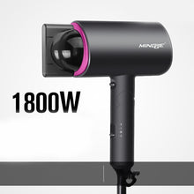 Load image into Gallery viewer, Mingge T1 T Style 1800W High-power Cold Hot Air Wind Fast Drying Folding Hair Dryer, EU Plug, US Plug, UK Plug