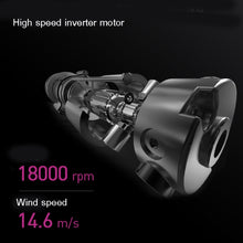Load image into Gallery viewer, Mingge T1 T Style 1800W High-power Cold Hot Air Wind Fast Drying Folding Hair Dryer, EU Plug, US Plug, UK Plug