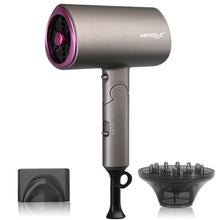 Load image into Gallery viewer, Mingge T1 T Style 1800W High-power Cold Hot Air Wind Fast Drying Folding Hair Dryer, EU Plug, US Plug, UK Plug