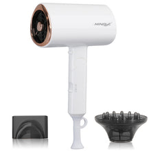 Load image into Gallery viewer, Mingge T1 T Style 1800W High-power Cold Hot Air Wind Fast Drying Folding Hair Dryer, EU Plug, US Plug, UK Plug