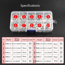 Load image into Gallery viewer, 320 PCS / Box Car Ot/Ut Terminal Bare Fork Wiring, 320 PCS / Box