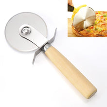 Load image into Gallery viewer, Stainless Steel Pizza Hob Pizza Wheel Knife And Cake Knife, Pizza Cutter 2