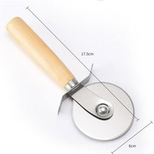 Load image into Gallery viewer, Stainless Steel Pizza Hob Pizza Wheel Knife And Cake Knife, Pizza Cutter 2