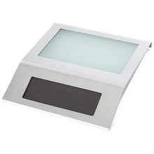 Load image into Gallery viewer, 2 LEDs Outdoor Waterproof Solar Stainless Steel Wall Mounted House Number Light Indicator, Stainless Steel