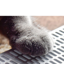 Load image into Gallery viewer, Cat Litter Box Semi-closed Square Feces Basin Pet Toilet, Small, Large, Large  Pink, Large  Gray