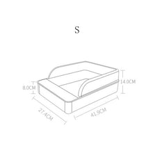 Load image into Gallery viewer, Cat Litter Box Semi-closed Square Feces Basin Pet Toilet, Small, Large, Large  Pink, Large  Gray