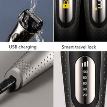 Load image into Gallery viewer, BG-7100 Electric Shaver Reciprocating Shaver LED Digital Rechargeable Shaver
