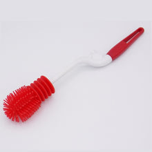 Load image into Gallery viewer, Washing Cleaning Rotary Handle Long Handle Scrubbing Feeding-bottle Brush