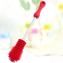 Load image into Gallery viewer, Washing Cleaning Rotary Handle Long Handle Scrubbing Feeding-bottle Brush