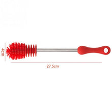 Load image into Gallery viewer, Washing Cleaning Rotary Handle Long Handle Scrubbing Feeding-bottle Brush