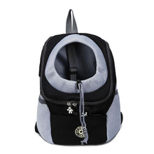 Load image into Gallery viewer, Outdoor Pet Dog Carrier Bag Front Bag Double Shoulder Portable Travel Backpack Mesh Backpack Head, S, L