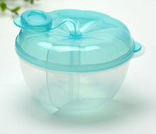 Load image into Gallery viewer, Baby Milk Powder Formula Dispenser Food Container Storage Feeding Box 3 Layer Leakproof Travel Storage Box for Kids Toddler, Green, Pink, Yellow, Blue