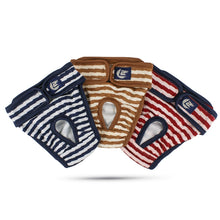 Load image into Gallery viewer, Pet Striped Physiological Pants Dog Menstrual Pants, S, M, L, XL, XXL
