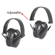 Load image into Gallery viewer, Learn Sleep Industry Noise Reduction Earmuffs Shooting Soundproof Earmuffs, Black, Green