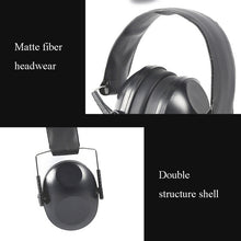 Load image into Gallery viewer, Learn Sleep Industry Noise Reduction Earmuffs Shooting Soundproof Earmuffs, Black, Green