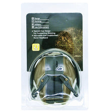 Load image into Gallery viewer, Learn Sleep Industry Noise Reduction Earmuffs Shooting Soundproof Earmuffs, Black, Green