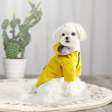 Load image into Gallery viewer, Dog Raincoat Hooded Four-Legged Clothes Waterproof All-Inclusive Small Dog Pet Raincoat, S, M, L, XL, XXL