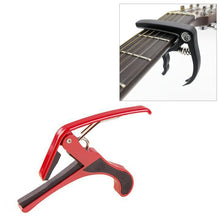 Load image into Gallery viewer, Plastic Guitar Capo for 6 String Acoustic Classic Electric Guitarra Tuning Clamp Musical Instrument Accessories, Plastic Guitar Capo