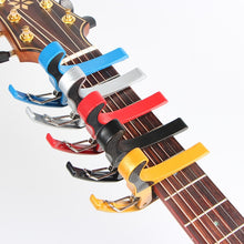 Load image into Gallery viewer, Plastic Guitar Capo for 6 String Acoustic Classic Electric Guitarra Tuning Clamp Musical Instrument Accessories, Plastic Guitar Capo