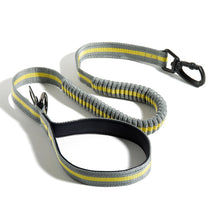 Load image into Gallery viewer, Dog Outdoor Anti-Scourge Traction Rope Nylon Reflective Elastic Stretch Dog Walking Rope, Elastic Stretch Yellow, Elastic Stretch Green