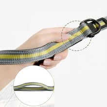 Load image into Gallery viewer, Dog Outdoor Anti-Scourge Traction Rope Nylon Reflective Elastic Stretch Dog Walking Rope, Elastic Stretch Yellow, Elastic Stretch Green