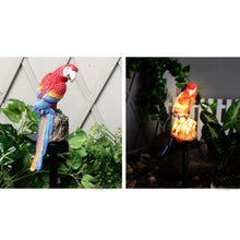Load image into Gallery viewer, Solar Lawn Lamp Resin Craft Parrot Garden Courtyard Lamp