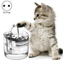 Load image into Gallery viewer, Pet Automatic Circulating Silent And Does Not Leak Electricity Water Dispenser, US Plug  Transparent Color, UK Plug Transparent Color, US Plug  Smart Induction Starter, EU Plug Smart Induction Starter